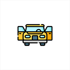 taxi icon vector illustration