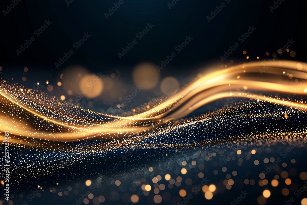Aufkleber the scene comprises a magical neon background with bokeh and tiny particles, an explosion, and a swi