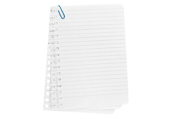 The  isolated sheet of paper