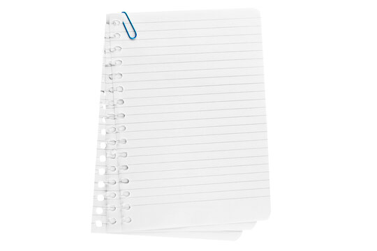 The  isolated sheet of paper