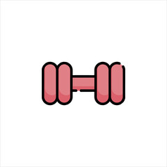 hand with dumbbell
