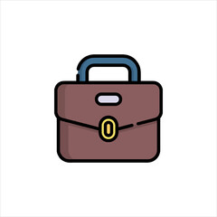 vector briefcase icon