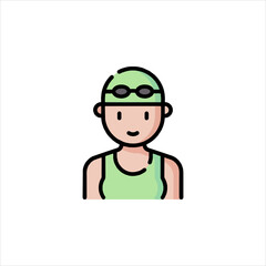 cartoon boy with blank sign