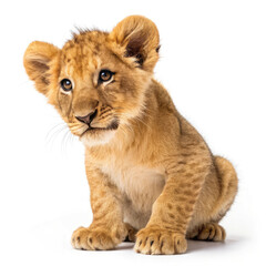 Obraz premium lion cub panthera leo