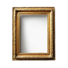vintage gold picture frame with intricate detailing, perfect for displaying art or photographs. Its elegant design adds touch of sophistication to any decor