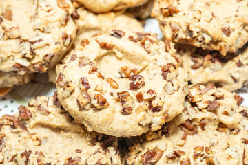 Peanut butter and jelly thumbprint cookies