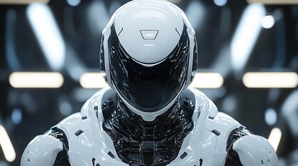 intelligence cognitive optimization concept. AI assisting human decision making image