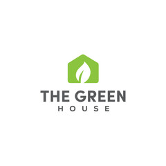 Green House logo template