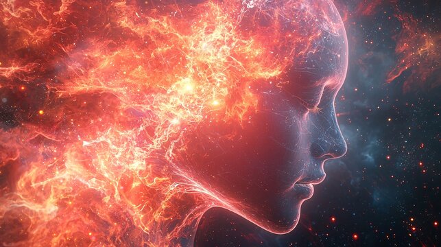 intelligence cognitive optimization concept. Optimizing cognition through quantum computing