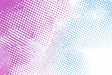 Abstract pink blue halftone design, website background