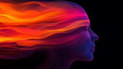 Obraz premium Pixelated Dreams: Exploring Creative Freedom With AI Algorithms Generating Colorful Patterns