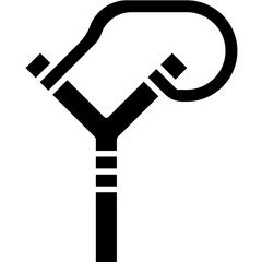 Slingshot icon single vector illustration