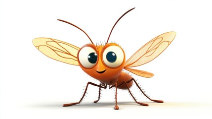 mosquito, isolated on white