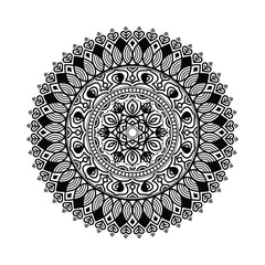 Hand-Drawn New stylish ethnic, ornamental, tribal, healing,flower Mandala Art Intricate Designs for Mindfulness & Creativity