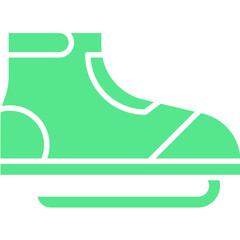 Skate icon single vector illustration