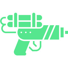 Water Gun icon single vector illustration