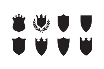 Obraz premium Elegant Heraldic Shield Emblems