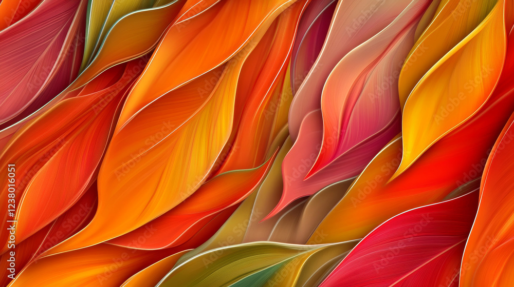 Poster autumn colorful leaves background for thanksgiving design. jpeg version also available in gallery