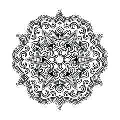 Hand-Drawn New stylish ethnic, ornamental, tribal, healing,flower Mandala Art Intricate Designs for Mindfulness & Creativity