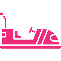 Bumper Car icon single vector illustration