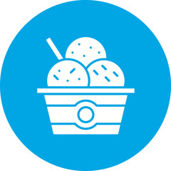 Ice Cream icon single vector illustration