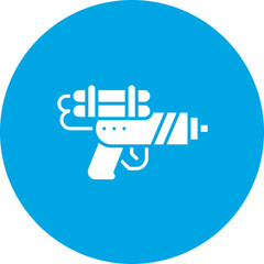 Water Gun icon single vector illustration