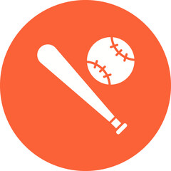 Baseball icon single vector illustration