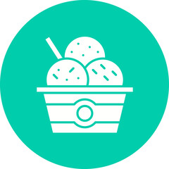 Ice Cream icon single vector illustration