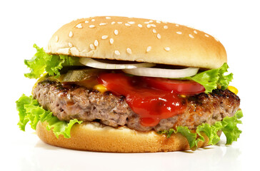 Big Size Hamburger - Fast Food