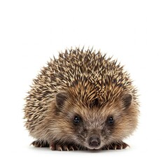 Obraz premium hedgehog isolated on white background