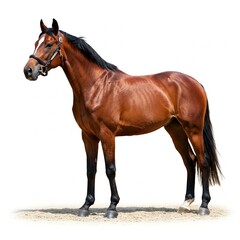 Obraz premium horse isolated on white