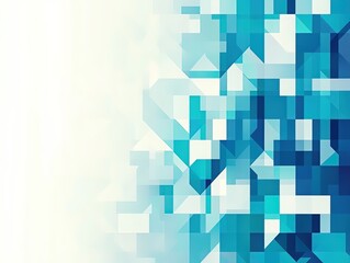 Abstract Geometric Patterns with Gradient Backgrounds and Dynamic Light Effects.