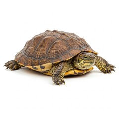 Fototapeta premium turtle isolated on white background