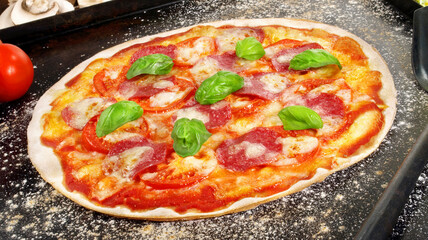 Pizza Salami - Fast Food