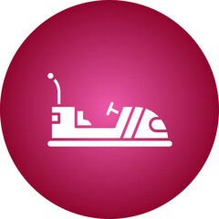 Bumper Car icon single vector illustration