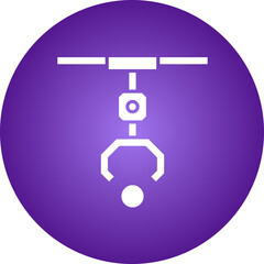 Claw Machine icon single vector illustration