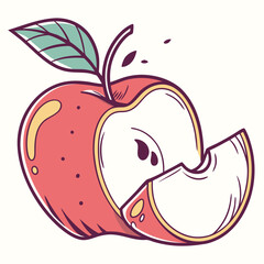 Generate AiFillApple icon foure set