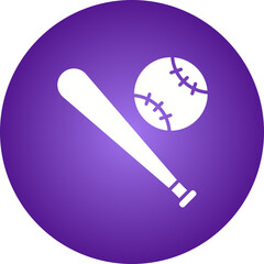 Baseball icon single vector illustration