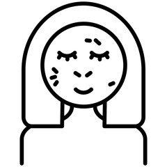 Allergies Line Icon Style
