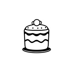 A delectable cake, a delightful dessert, perfect for any celebration.  Sweet pastry, creamy frosting, and a delightful treat for your taste buds. Indulge in this delicious confectionery!