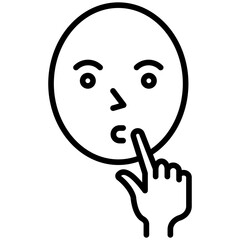 Rooting Line Icon Style