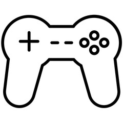 Gamepad Line Icon Style