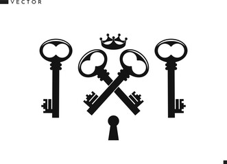 Key silhouette 