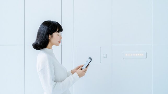 Sleek Urban Parcel Solutions Eco-Friendly Shared Locker with QR Tech for Modern Delivery - Urban Logistics and Smart City Innovation