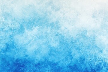 Fototapeta premium Frost blue and white abstract art digital creation contemporary design aesthetic environment vibrant viewpoint