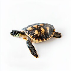 Fototapeta premium Isolated Turtle on White Background for Marketing Campaigns