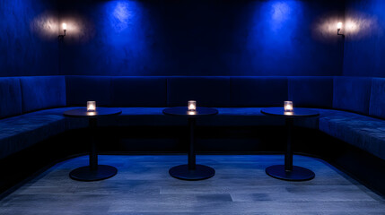 Luxurious VIP seating area with plush chairs, elegant decor, and exclusive ambiance, offering a premium experience for high-profile guests.
