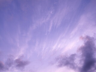 blue sky with clouds