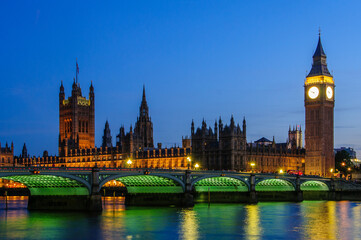 ロンドンのとても美しい夜景A very beautiful night view of London