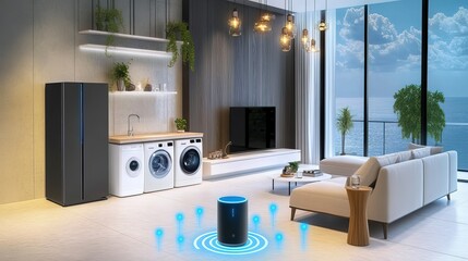Seamless Smart Home Experience: Integrating Technology for Comfort and Convenience.